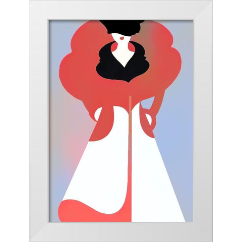Extra White Modern Wood Framed Art Print by Sommers, Mindy
