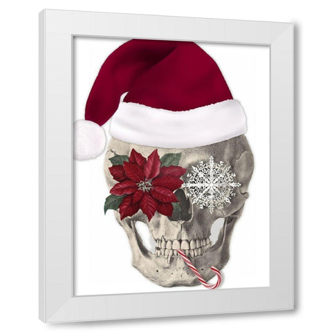 Mister Christmas White Modern Wood Framed Art Print by Sommers, Mindy
