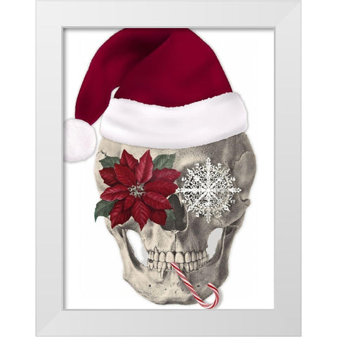 Mister Christmas White Modern Wood Framed Art Print by Sommers, Mindy