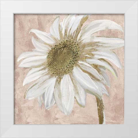 Paris Pink II White Modern Wood Framed Art Print by Sommers, Mindy