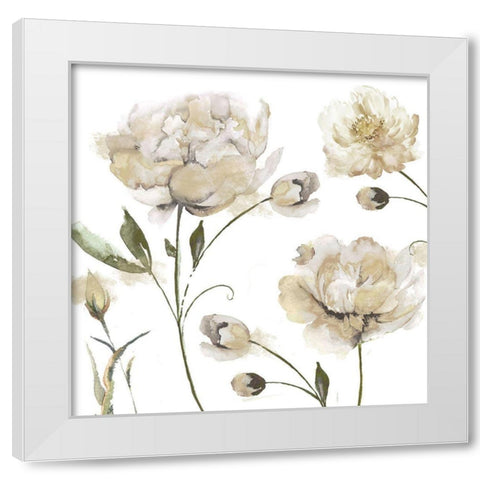 Brittany I White Modern Wood Framed Art Print by Sommers, Mindy