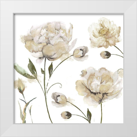 Brittany I White Modern Wood Framed Art Print by Sommers, Mindy