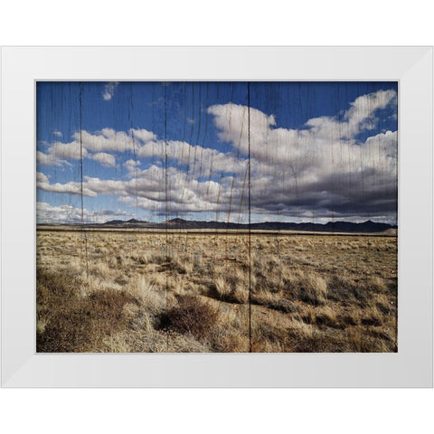 America the Beautiful White Modern Wood Framed Art Print by Sommers, Mindy