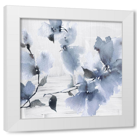 Wuthering White Modern Wood Framed Art Print by Sommers, Mindy