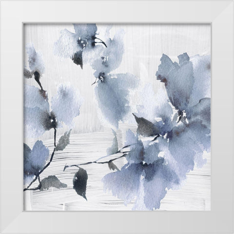 Wuthering White Modern Wood Framed Art Print by Sommers, Mindy