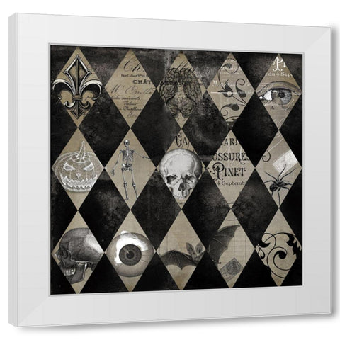 La Toussant White Modern Wood Framed Art Print by Sommers, Mindy