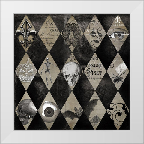 La Toussant White Modern Wood Framed Art Print by Sommers, Mindy