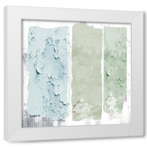 Cool Triple Play White Modern Wood Framed Art Print by Sommers, Mindy