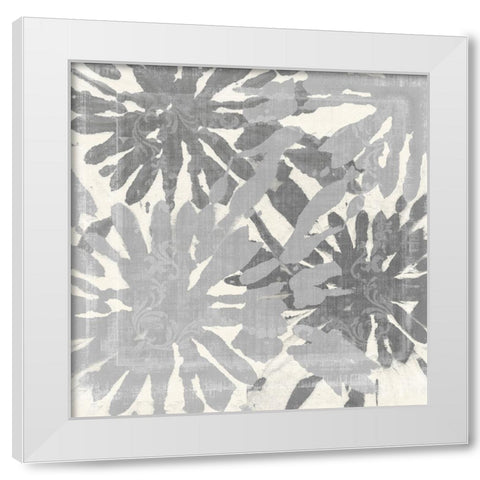 Sakura White Modern Wood Framed Art Print by Sommers, Mindy