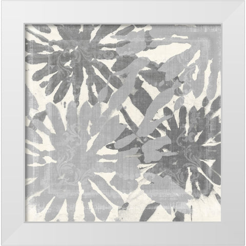 Sakura White Modern Wood Framed Art Print by Sommers, Mindy