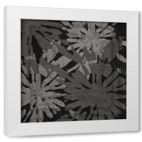 Sakura II White Modern Wood Framed Art Print by Sommers, Mindy