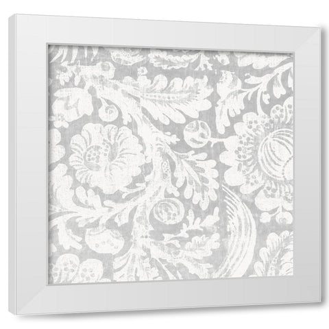 Smoky Feelings White Modern Wood Framed Art Print by Sommers, Mindy