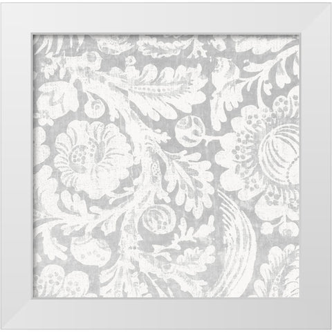 Smoky Feelings White Modern Wood Framed Art Print by Sommers, Mindy