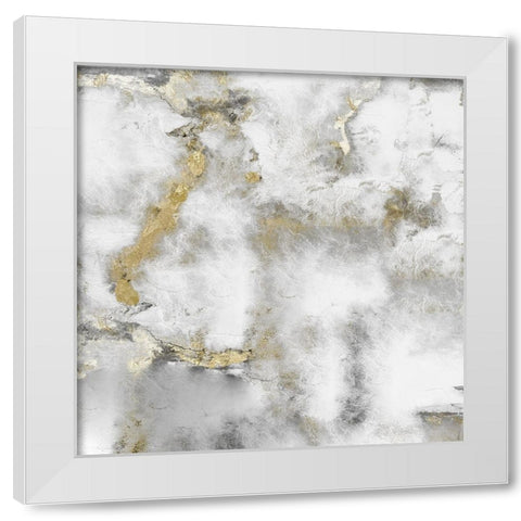White Prism White Modern Wood Framed Art Print by Sommers, Mindy