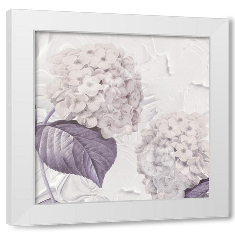 Lavenderia White Modern Wood Framed Art Print by Sommers, Mindy