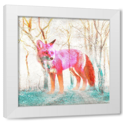 The Wilderness (detail) White Modern Wood Framed Art Print by Arlo Wren Photos