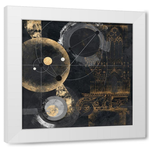 Proporzione White Modern Wood Framed Art Print by Arturo, Armenti