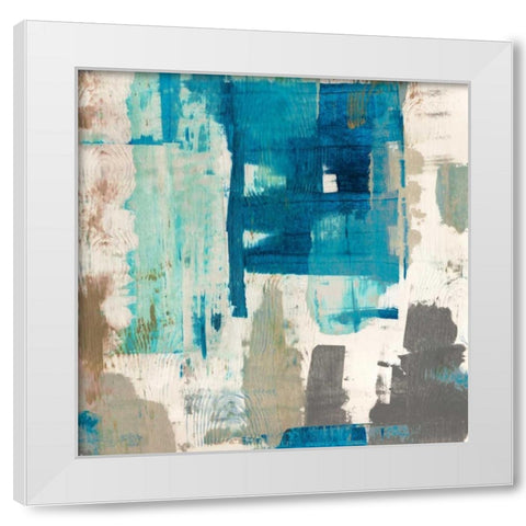 Lullaby on the Beach White Modern Wood Framed Art Print by Munson, Anne