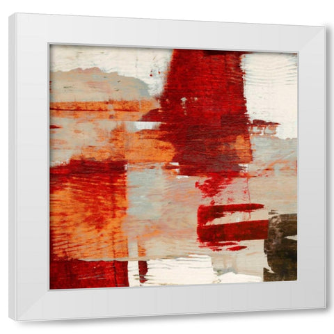 Lullaby to the Sun White Modern Wood Framed Art Print by Munson, Anne