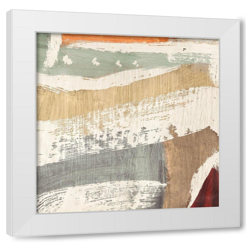 Comfort Zone II White Modern Wood Framed Art Print by Anne, Munson