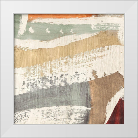 Comfort Zone II White Modern Wood Framed Art Print by Anne, Munson