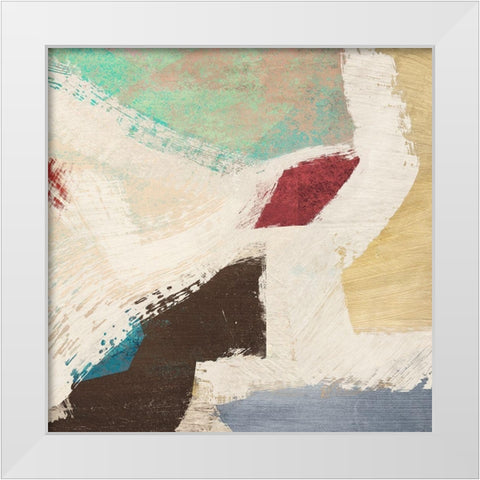 Acte II White Modern Wood Framed Art Print by Anne, Munson
