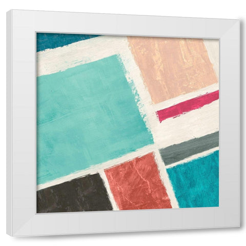 Bel Air 2 White Modern Wood Framed Art Print by Anne, Munson