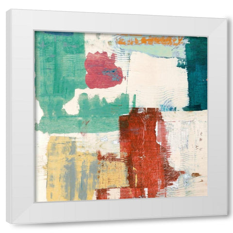 Quiet Interval I White Modern Wood Framed Art Print by Munson, Anne