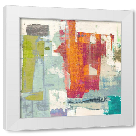 Paused Event I White Modern Wood Framed Art Print by Munson, Anne