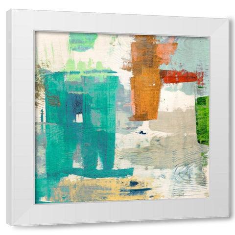Paused Event II White Modern Wood Framed Art Print by Munson, Anne