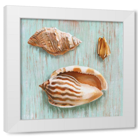 Bretagne II White Modern Wood Framed Art Print by Broome, Ted