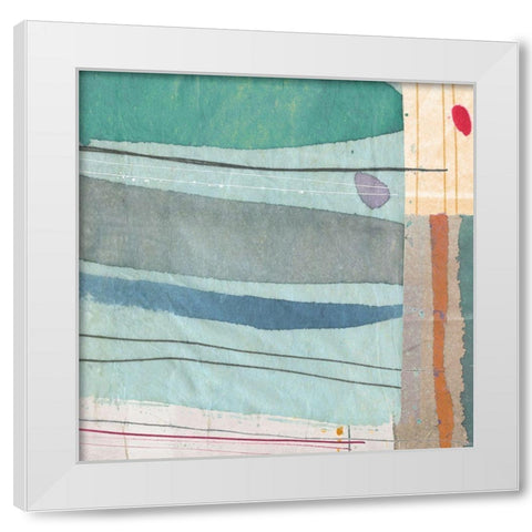 Supernatural I White Modern Wood Framed Art Print by Viola, Bertel