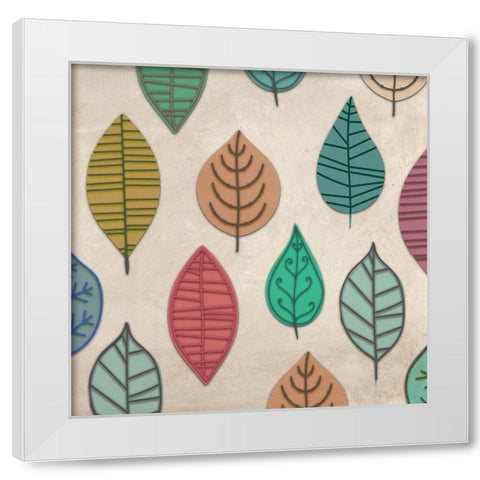 Natural Texture #1 (detail) White Modern Wood Framed Art Print by Grant, Eve C.