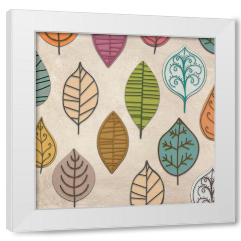 Natural Texture #2 (detail) White Modern Wood Framed Art Print by Grant, Eve C.