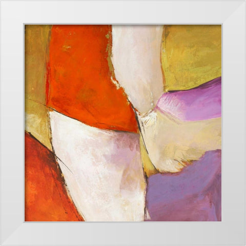 Hit of the Summer II White Modern Wood Framed Art Print by Olin, Chaz