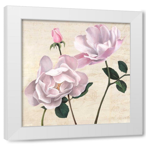 Classica II White Modern Wood Framed Art Print by Dellal, Remy