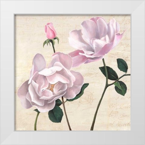 Classica II White Modern Wood Framed Art Print by Dellal, Remy