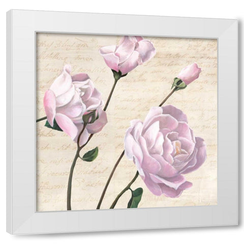 Classica III White Modern Wood Framed Art Print by Dellal, Remy