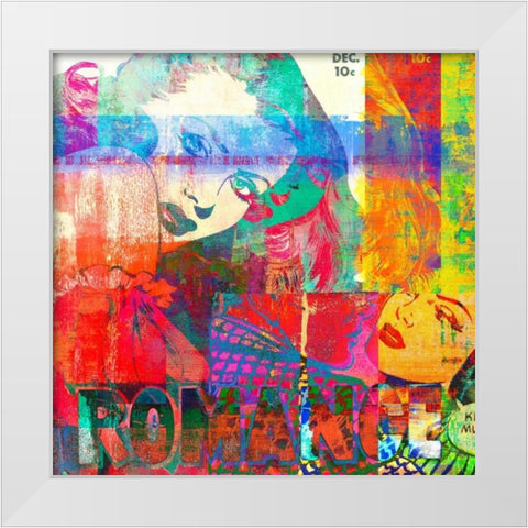 True Romance! White Modern Wood Framed Art Print by Chestier, Eric