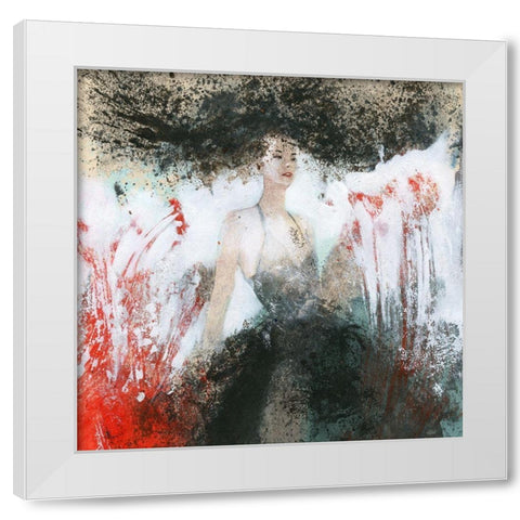 Enchantress White Modern Wood Framed Art Print by Pagnoni, Erica