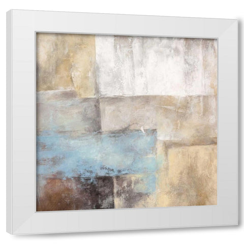 Attimo White Modern Wood Framed Art Print by Falcone, Ruggero