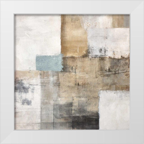 Moment White Modern Wood Framed Art Print by Falcone, Ruggero