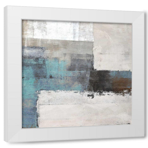 Oceanside II White Modern Wood Framed Art Print by Falcone, Ruggero