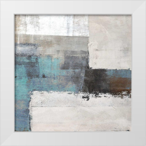 Oceanside II White Modern Wood Framed Art Print by Falcone, Ruggero