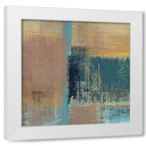 Chroma I White Modern Wood Framed Art Print by Ruggero, Falcone