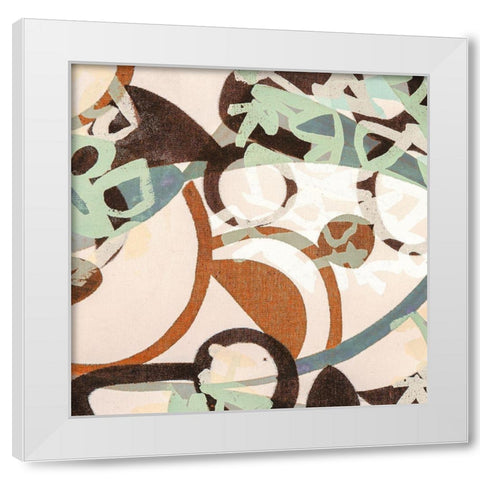 Morbid Absolution I White Modern Wood Framed Art Print by Hype, Hopper