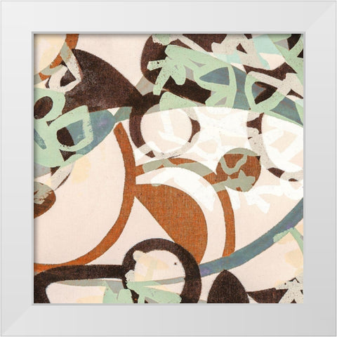 Morbid Absolution I White Modern Wood Framed Art Print by Hype, Hopper