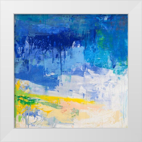 Notte serena II White Modern Wood Framed Art Print by Corrado, Italo