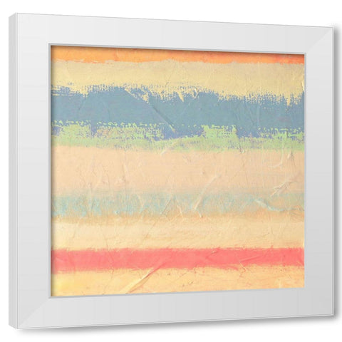 Haiku I White Modern Wood Framed Art Print by Corrado, Italo