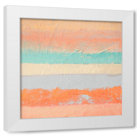 Haiku II White Modern Wood Framed Art Print by Corrado, Italo